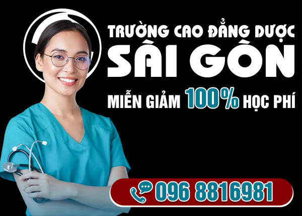 Xét tuyển trực tuyến Cao đẳng Y Dược Sài Gòn miễn 100% học phí năm 2021