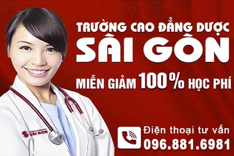 Tuyển sinh Cao đẳng Dược Sài Gòn và miễn giảm từ 70% tới 100% học phí năm 2024