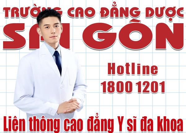 Tuyển sinh đào tạo Liên thông lên Cao đẳng ngành Y sĩ đa khoa Sài Gòn